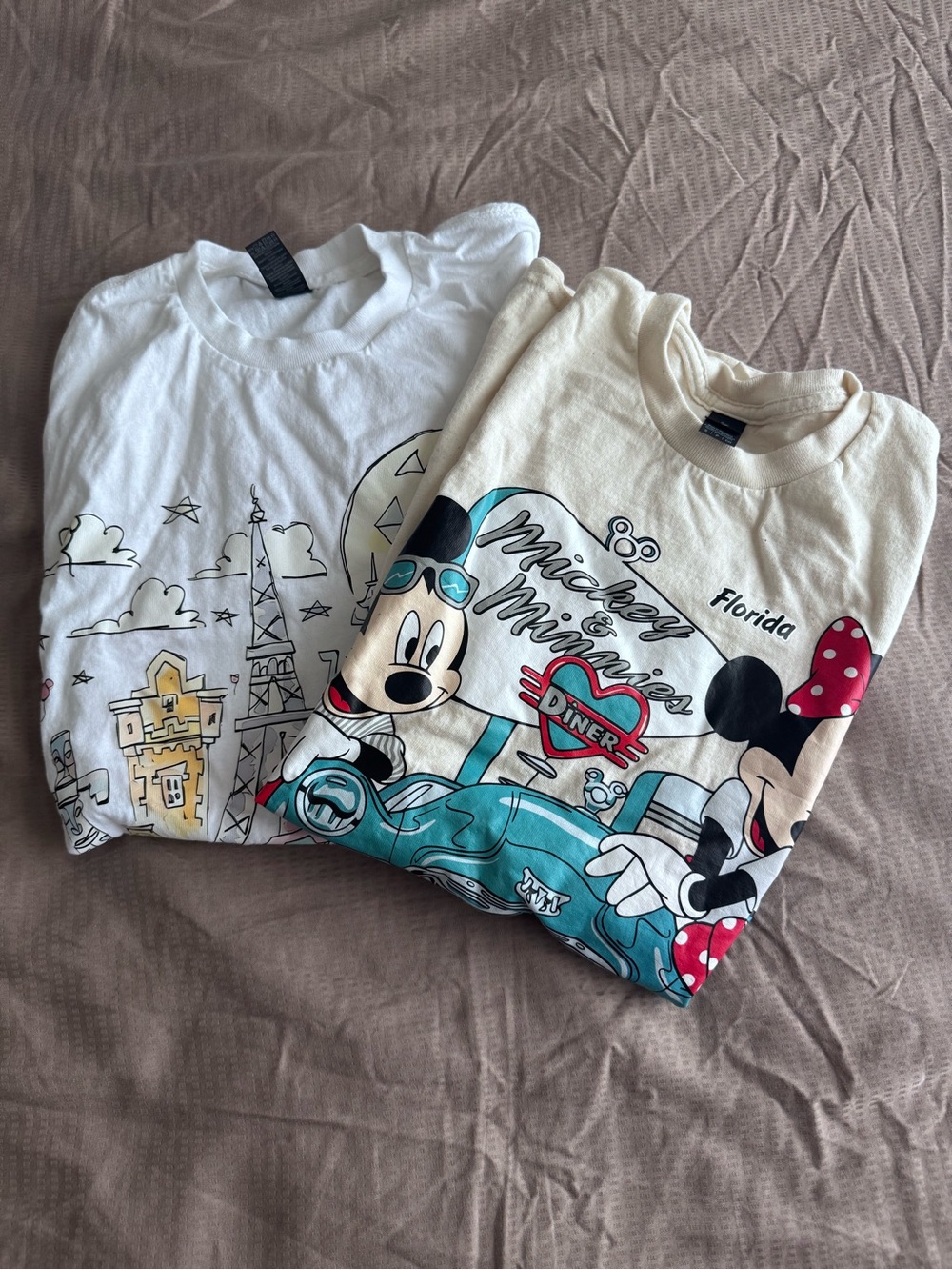 Disney White Tee bundle